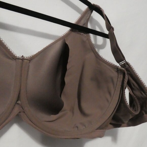 WACOAL | 42 DD | Elegant Taupe Contoured Bra | Removeable Padding Not Included - Picture 13 of 15